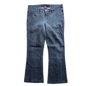 Vintage Mudd Low Rise Dark Rise Women Flare Jeans Size 11